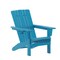 Flash Furniture Blue Adirondack Patio Chair with Cupholder LE-HMP-1045-10-BL-GG - alternate 2